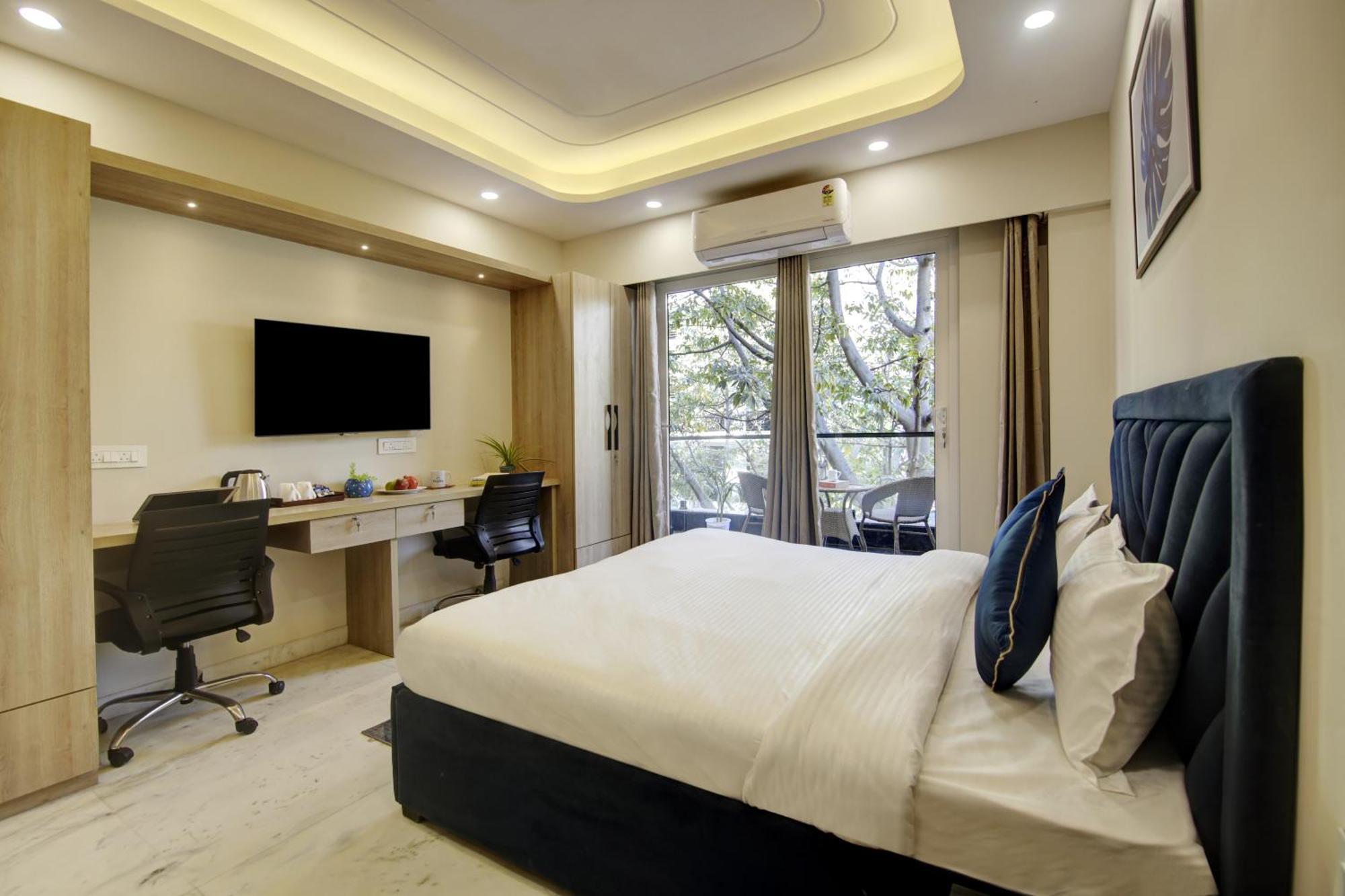 Flxho Quad - Luxury Studio Apart Hotel Dlf Cyber City Gurgaon Exterior photo